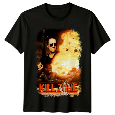 T-Shirt Kill Zone (1993) Movie Poster Inspired Retro 90s Tee Unisex