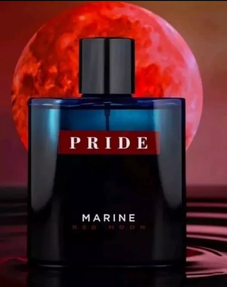 Pride Marine Red Moon Eau De Parfum 100ml By Fragrance World 💯  Original