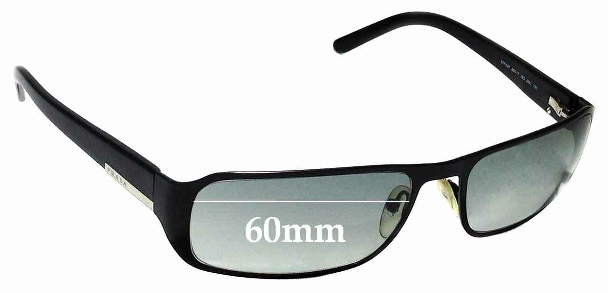 SFx Replacement Sunglass Lenses fits Prada SPR52F - 60mm Wide | eBay