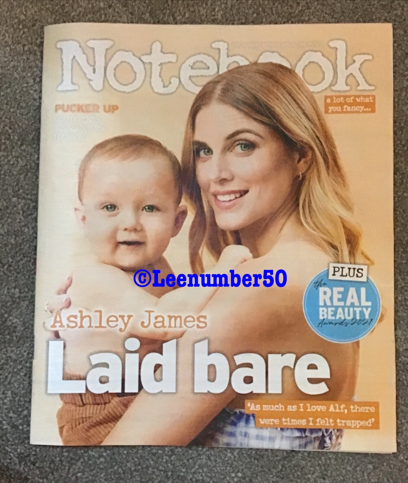 Notebook Magazine Ashley James 14/11/21 New Davinia Taylor Ria Hebden-image