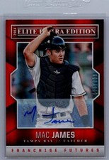 2014 Panini Elite Extra Edition #54 Mac James Franchise Futures Signatures #/799