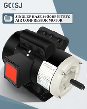 General Purpose Motor 1.5 HP Reversible 56Frame 3450RPM 115/230V 5/8”Shaft