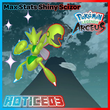 Pokemon Legends: Arceus Shiny Scizor Max Stats