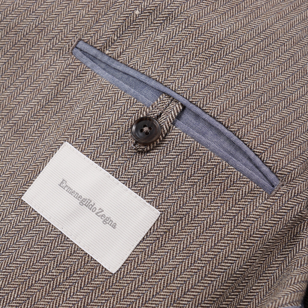 Ermenegildo Zegna jacket シアサッカー　シルク Ermenegildo Zegna jacket シアサッカー シルク