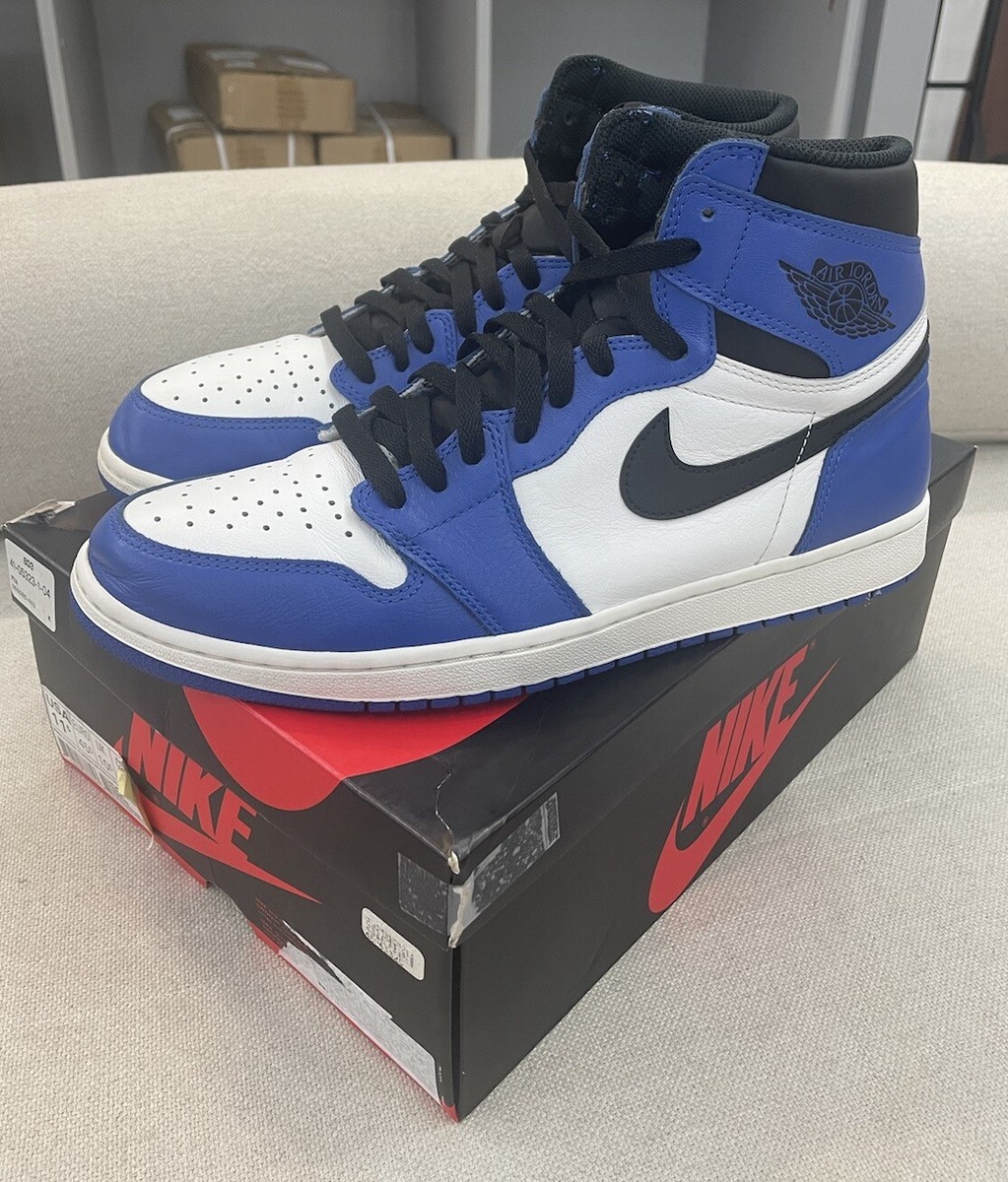 USED Jordan 1 Retro High OG Game Royal 2018 Size 11.5 884802873648  