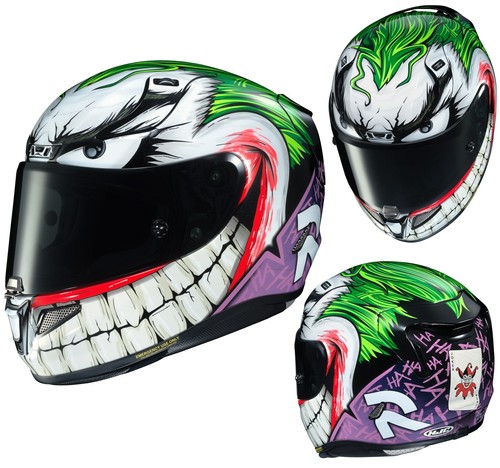 HJC Casco Rpha 11 MC48 Joker Casco Moto Dc Comics Batman | eBay