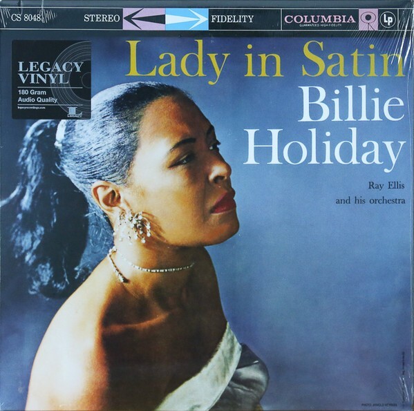 Billie Holiday ""Lady in Satin"" Re Issue Vinyl LP Record (New & Sealed)