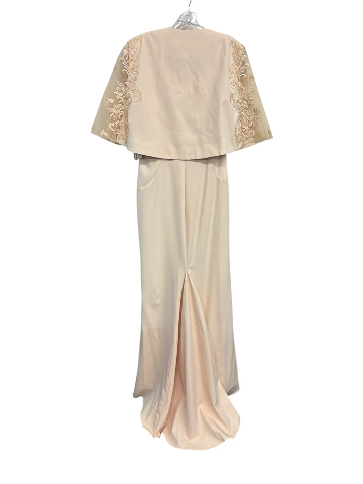 Christina Wu Champagne Wedding Dress - Image 2 of 4