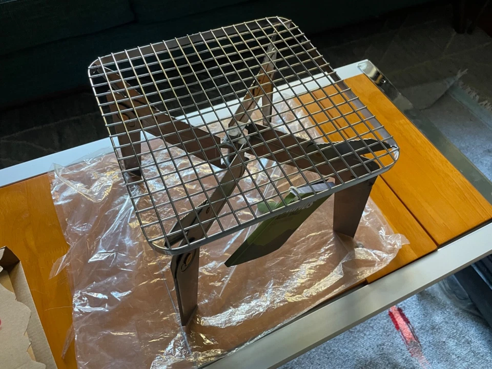 Parrilla de fogata Primus Aeril pequeña - nueva, sin bolsa de almacenamiento. Foto 4 de 4