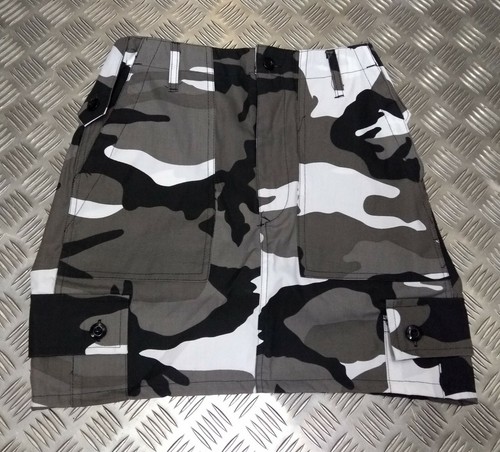 Jupes Cargo Camouflage Style Militaire Combat Toutes Tailles NEUVES - Picture 3 of 19