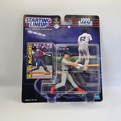 1999 STARTING LINEUP BASEBALL MARK McGWIRE ST. LOUIS CARDINALS ACTION FIGURE