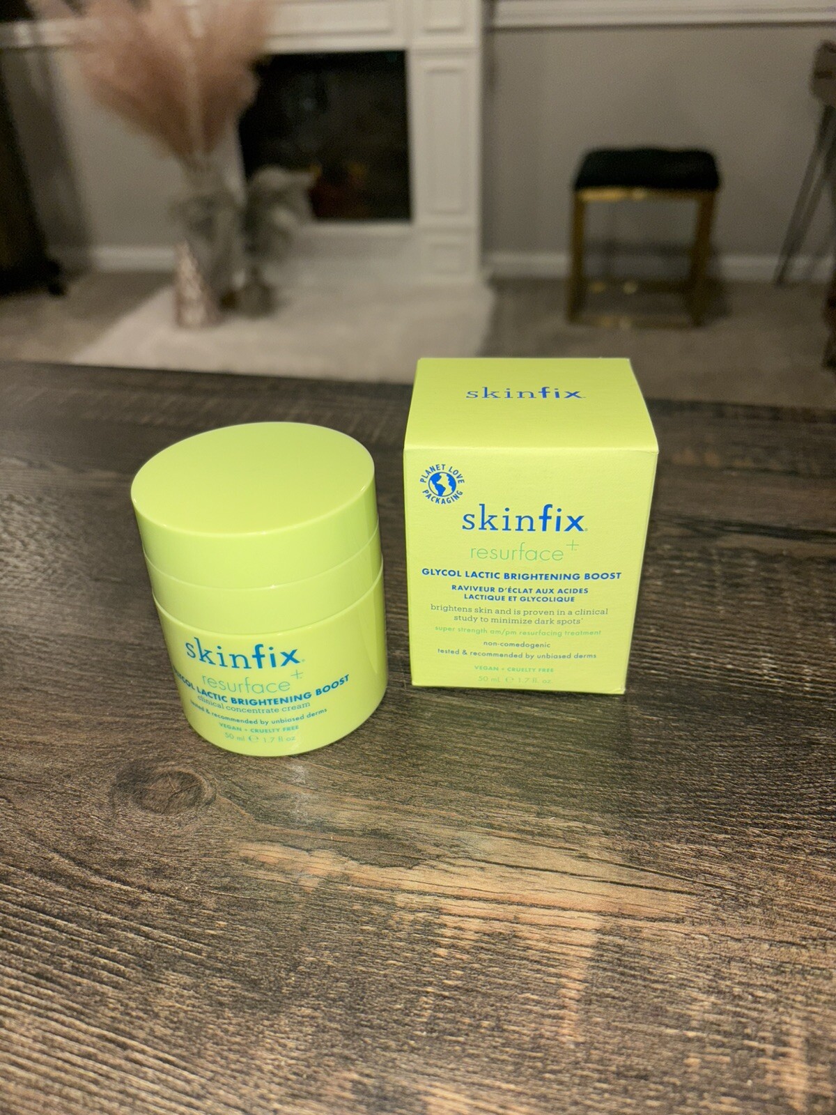 Skinfix Resurface+ Glycol Lactic Brightening Boost Super Strength 1.7 Oz - BNIB