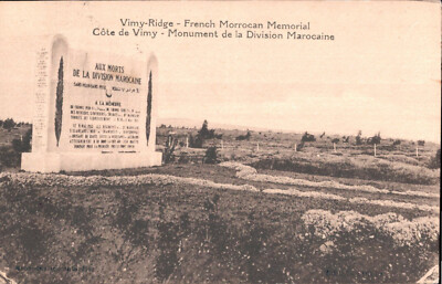 Vimy - Ridge - French Morrocan Memorial 