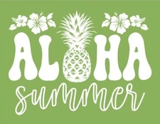 Magnolia Design Co Adhesive Reusable Silkscreen Stencil 🌺 Aloha Summer 🌺