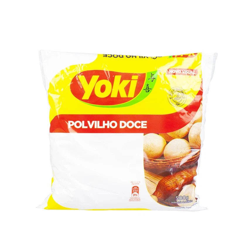 Polvilho Doce YOKI amido di manioca dolce 500 g (8,32 EUR/kg)