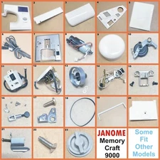 Genuine JANOME 9000 Original Parts In Good Condition Some Fit Other Models