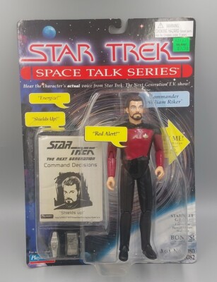 Star Trek Talk Series CMDR William Riker Action Figure Playmates VTG 1995 NIP