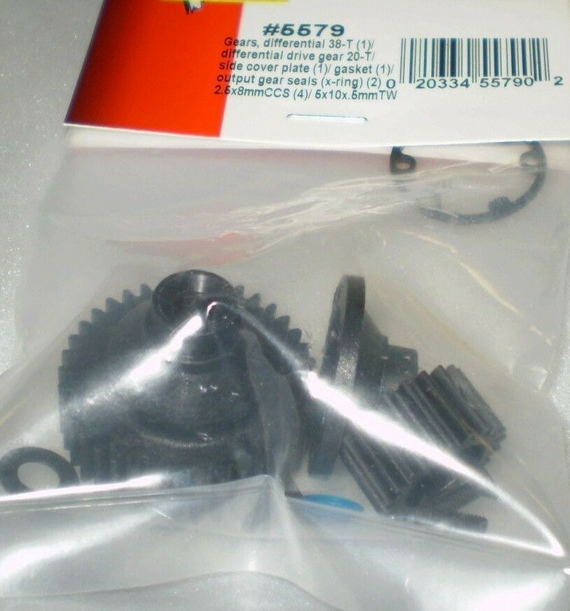 【接触冷感】ロゴT（CHANGE GEARS FOR THE NEW LIFE） Traxxas 5579 Gears Differential 38t(1) Diff Gear 20t Side