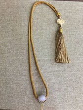 Handmade Dynamic rope emerald tassel hanging rope