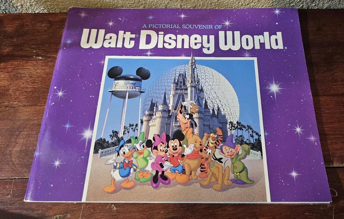 1990s Walt Disney World A Pictorial Souvenir Book | eBay