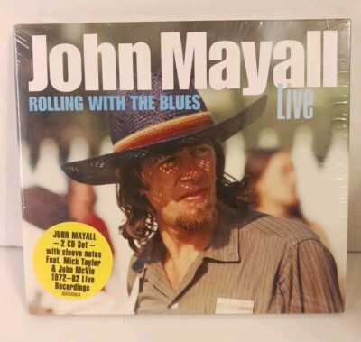 John Mayall Rolling With the Blues: Live NEW CD 2 disc set