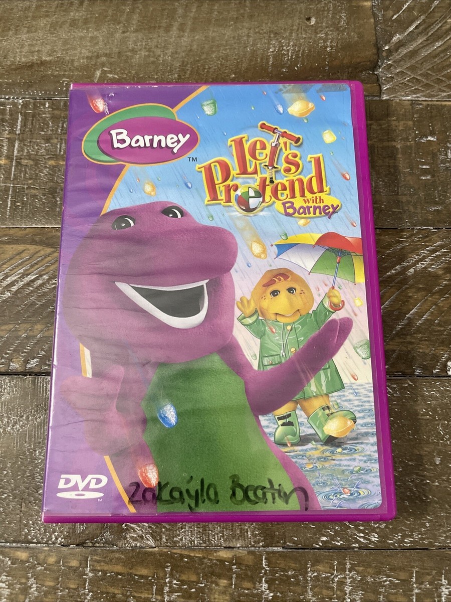 Lets Pretend With Barney Dvd Barney Lets Pretend With Barney(NOT