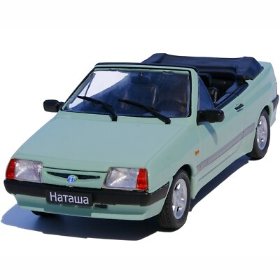 VAZ-2108 Natasha Russian LADA Cabriolet 1990 Year 1/43 Scale Diecast Model Car