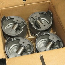 Federal Mogul 4 Sterling Pistons 12216 0.75 Oversize New In Box Nos 38252