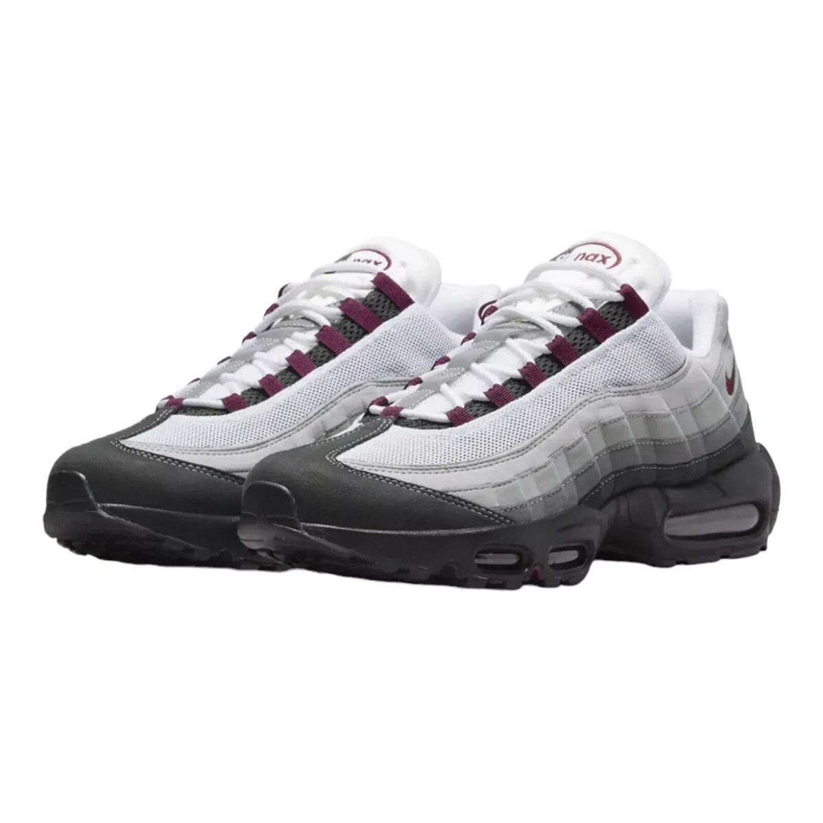 Nike Air Max 95 Pearl Grey Dark Beetroot DQ9001-001 Men's Size | eBay