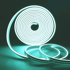 12v Flexible Led Strip Waterproof Sign Neon Lights Silicone Tube 10m-50m Xmas