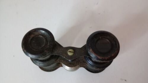 Vintage Metal Opera Glasses Antique Japan Japanese Theater Old Binoculars - Picture 4 of 7