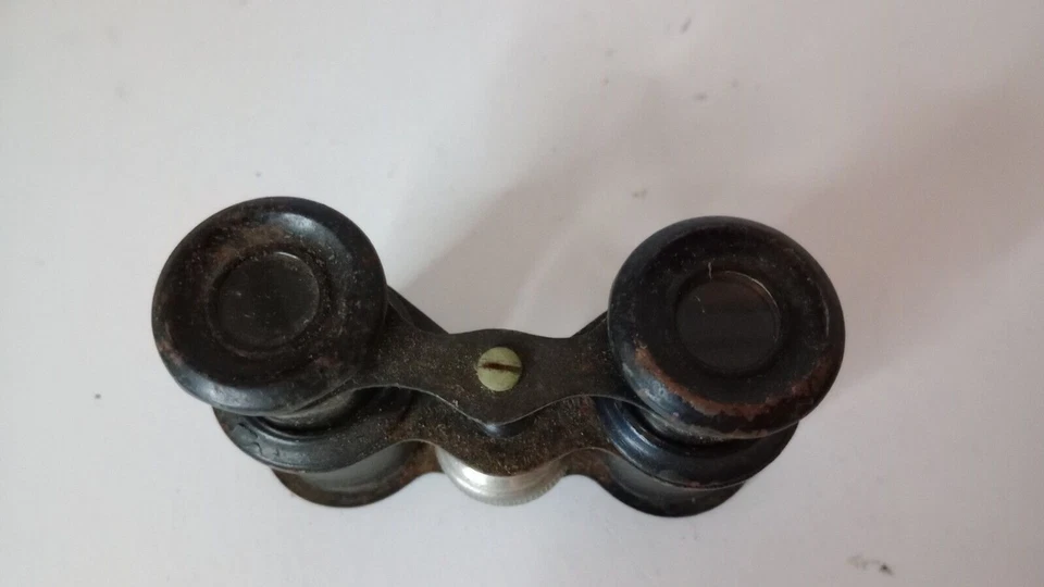 Vintage Metal Opera Glasses Antique Japan Japanese Theater Old Binoculars - Image 4 of 4