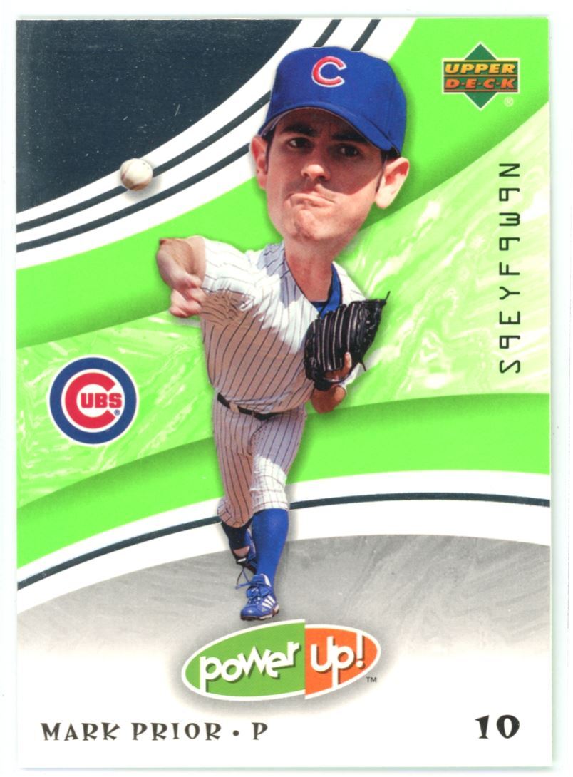 2004 Upper Deck Power Up Mark Prior Chicago Cubs #65