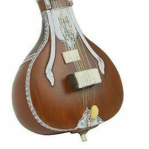 Designer Non Playable Artistic Indian Musical Miniature Tune Wooden ...