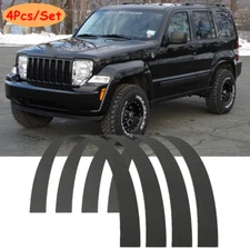 4PCS Fender Flares Extended Flexible Wide Wheel Arch Body Kit For Jeep Liberty