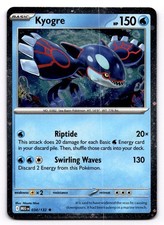 Kyogre (Cosmos Holo) 034/132 rare carte e prodotti vari quasi nuove