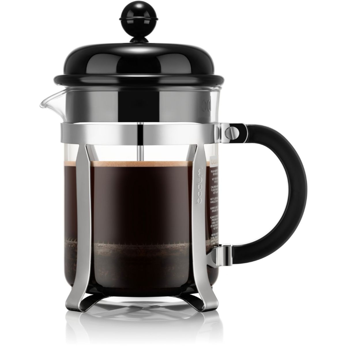 Cafetière à piston Bodum 4 tasses 0.5L cafetière manuelle en verre