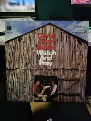 CARL & PEARL BUTLER GOSPEL VINYL LP WATCH AND PRAY HARMONY H 31182 STEREO