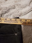 Free People Cutwork Cigarette Jean Women Sz 25 Floral Faded Black High Rise Boho — photo 8