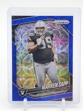WARREN SAPP 2025 PANINI PRIZM CHOICE BLUE /14 #212 OAKLAND RAIDERS Q5384