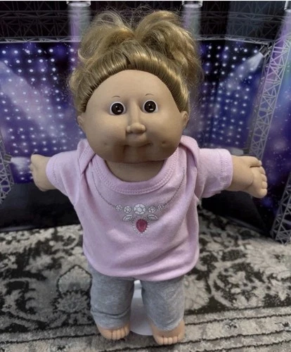 1986 cabbage patch hm# 12 Single Pony Cornsilk Hair Brown Eyes from KT factory