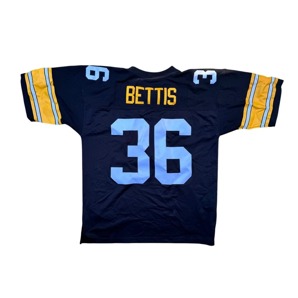 Camiseta deportiva retro Mitchell & Ness Jerome Bettis Pittsburgh Steelers 1996 talla 48 Foto 2 de 4