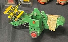 Vintage Farm Toy Oliver White Slik Grain Mast...