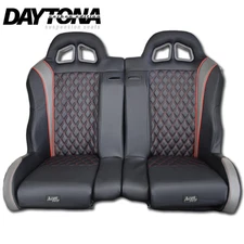 (Red) XP Pro Rear Bench Seat (PRO, TURBO R, PRO R)