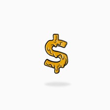 Money Sign Ball Marker