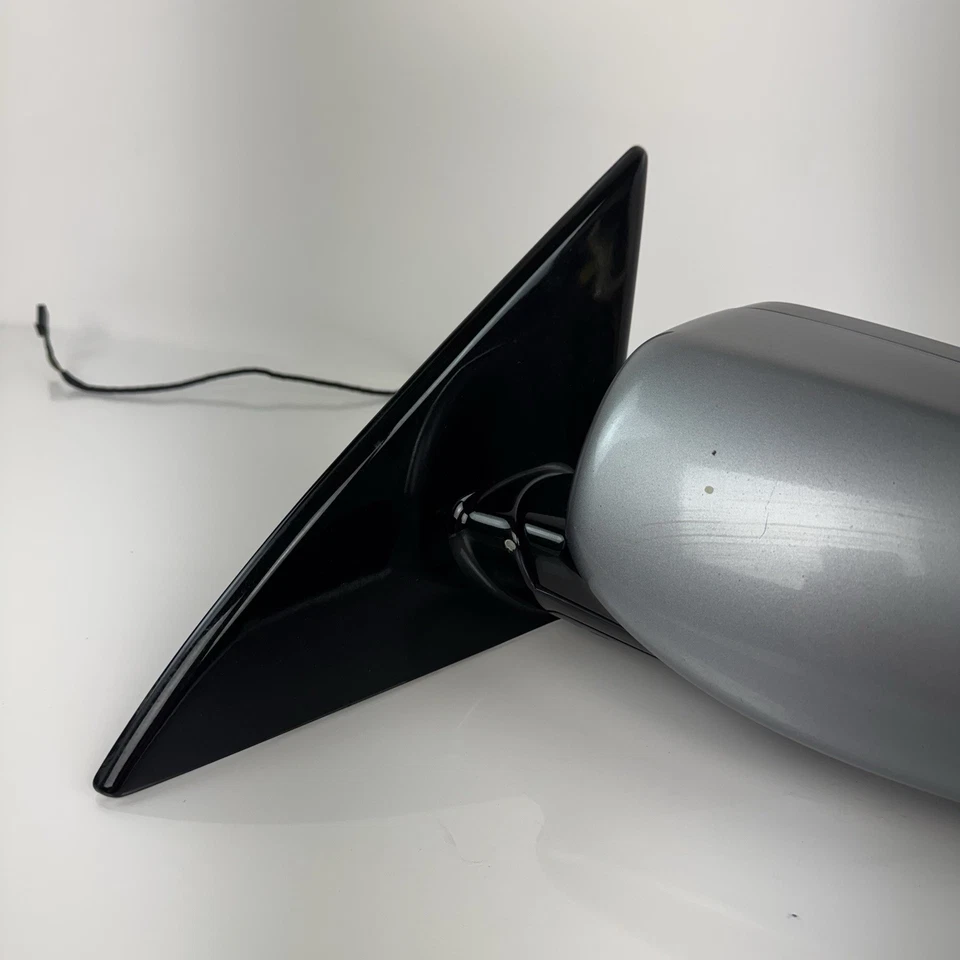 Espejo retrovisor eléctrico gris BMW 545i 2004 2005 conductor vista lateral izquierdo fabricante de equipos originales Foto 3 de 4
