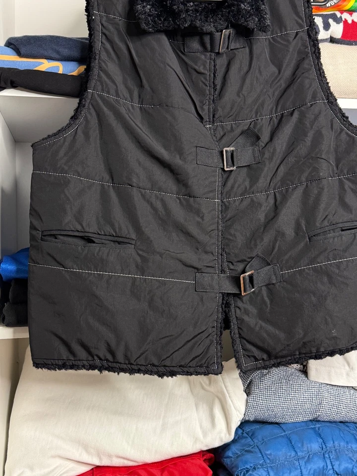 Vintage 90s Iceberg Big logo nylon vest size M - Image 4 of 4