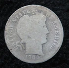 1900-O Barber Dime * Clear Date/Mint Mark * 5612