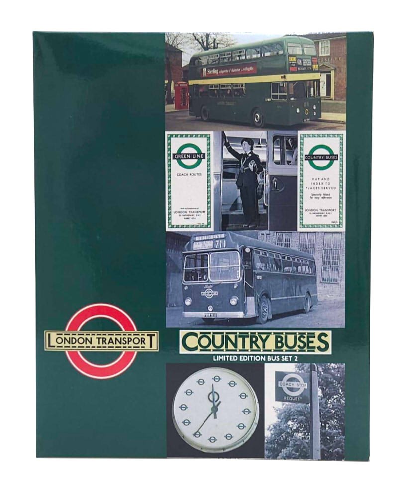 EFE 1/76 LONDON TRANSPORT MUSEUM GIFT SET 2 COUNTRY BUSES 99909