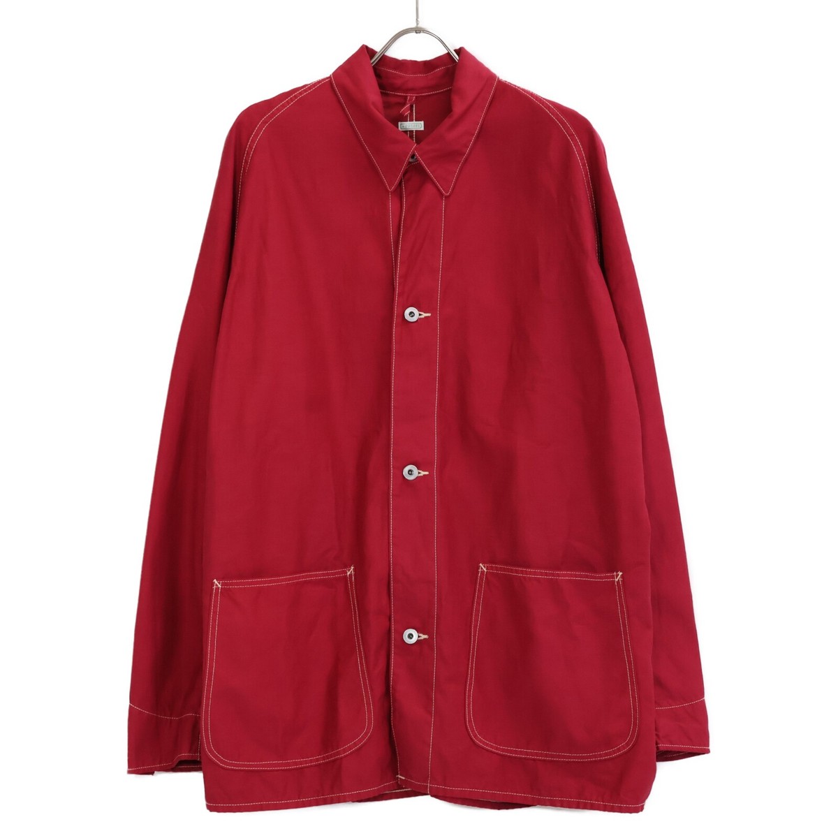 A.PRESSE Coverall Jacket RED サイズ3 A.PRESSE Red Oversized Coverall Jacket Jacket 3 Red | eBay